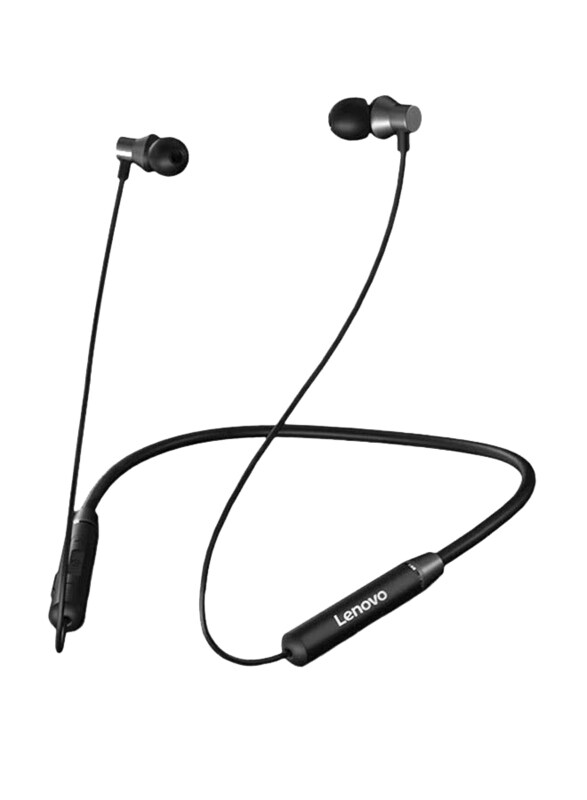 Lenovo HE05 Bluetooth/Wireless In-Ear Noise Cancelling Neckband Earphones, Black
Lenovo HE05 Bluetooth/Wireless In-Ear Noise Cancelling Neckband Earphones, Black