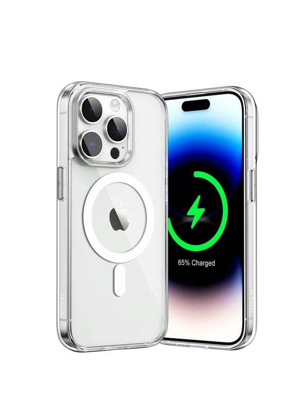 Glassology Apple iPhone 14 Pro Max MagSafe Slim Thin Magnetic Mobile Phone Case Cover, Clear
Glassology Apple iPhone 14 Pro Max MagSafe Slim Thin Magnetic Mobile Phone Case Cover, Clear