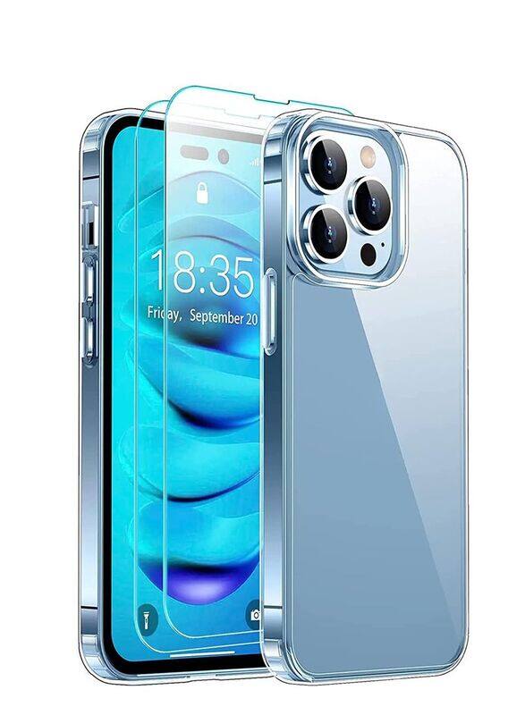 Not Applicable Glassology Apple iPhone 14 Pro TPU Mobile Phone Case Cover with Tempered Glass Screen Protector, Clear
Not Applicable Glassology Apple iPhone 14 Pro TPU Mobile Phone Case Cover with Tempered Glass Screen Protector, Clear