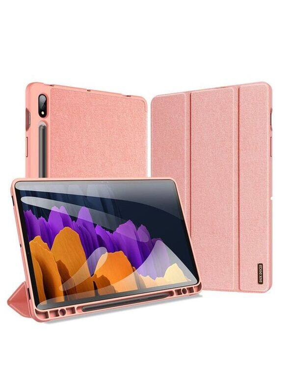 Dux Ducis Samsung Galaxy Tab S8 Hybrid Slim Tablet Case Cover with S Pen Holder and Screen Protector, Pink
Dux Ducis Samsung Galaxy Tab S8 Hybrid Slim Tablet Case Cover with S Pen Holder and Screen Protector, Pink