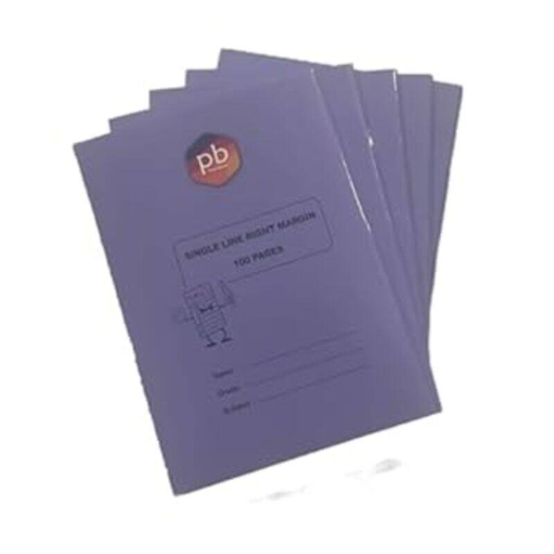 Phindbooks A4 NOTEBOOK SET OF 5 SINGLE LINE RIGHT MARGIN 100 PAGES 80 GSM PAPER, 250 GSM COVER GLOSS FINISH
Phindbooks A4 NOTEBOOK SET OF 5 SINGLE LINE RIGHT MARGIN 100 PAGES 80 GSM PAPER, 250 GSM COVER GLOSS FINISH