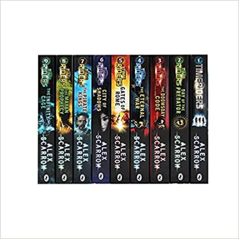 Time Riders 9 Books Collection Paperback 1 January 2011by alex scarecrow (Author)
Time Riders 9 Books Collection Paperback 1 January 2011by alex scarecrow (Author)