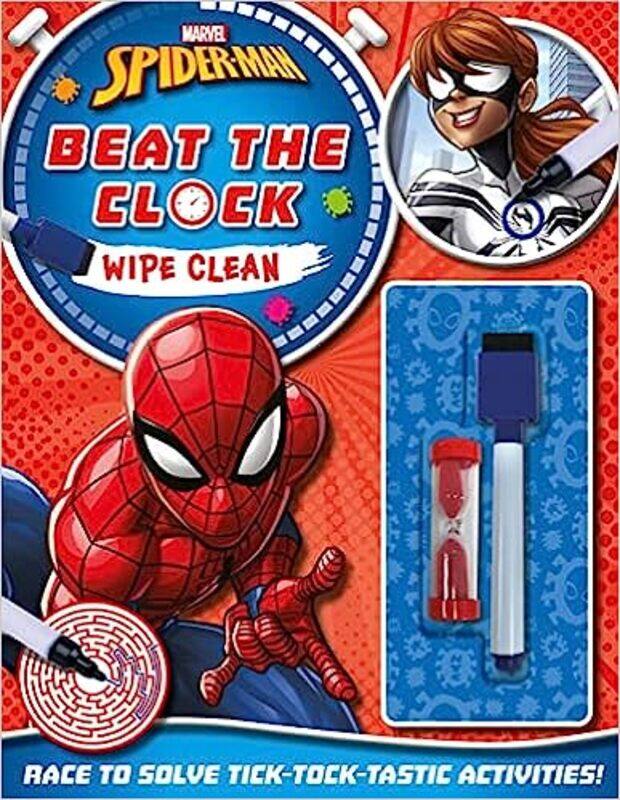 Marvel Spider-Man: Beat the Clock Wipe Clean (Timed Activities for Kids) Paperbackby Marvel Entertainment International Ltd (Author)
Marvel Spider-Man: Beat the Clock Wipe Clean (Timed Activities for Kids) Paperbackby Marvel Entertainment International Ltd (Author)