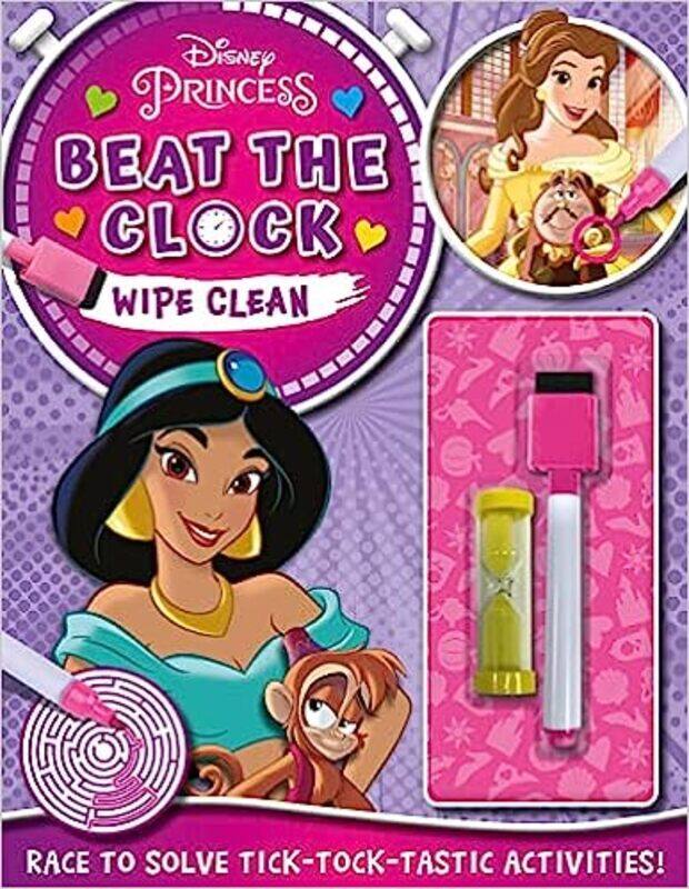 Disney Princess: Beat the Clock Wipe Clean (Timed Activities for Kids) Paperbackby Walt Disney (Author)
Disney Princess: Beat the Clock Wipe Clean (Timed Activities for Kids) Paperbackby Walt Disney (Author)