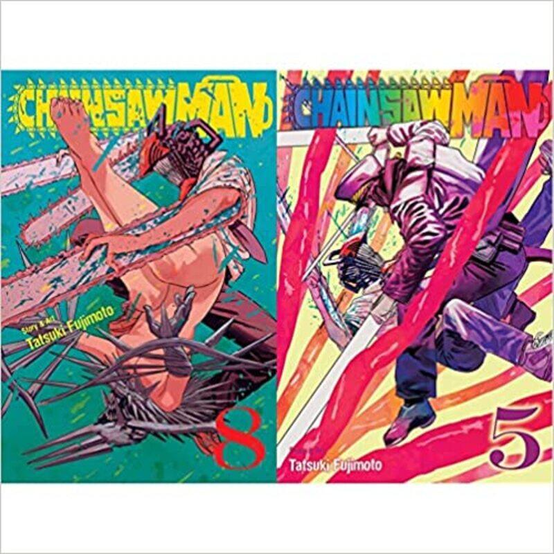Chainsaw Man, Vol. 8 Paperback Big Book, 27 May 2021by Tatsuki Fujimoto (Author)
Chainsaw Man, Vol. 8 Paperback Big Book, 27 May 2021by Tatsuki Fujimoto (Author)