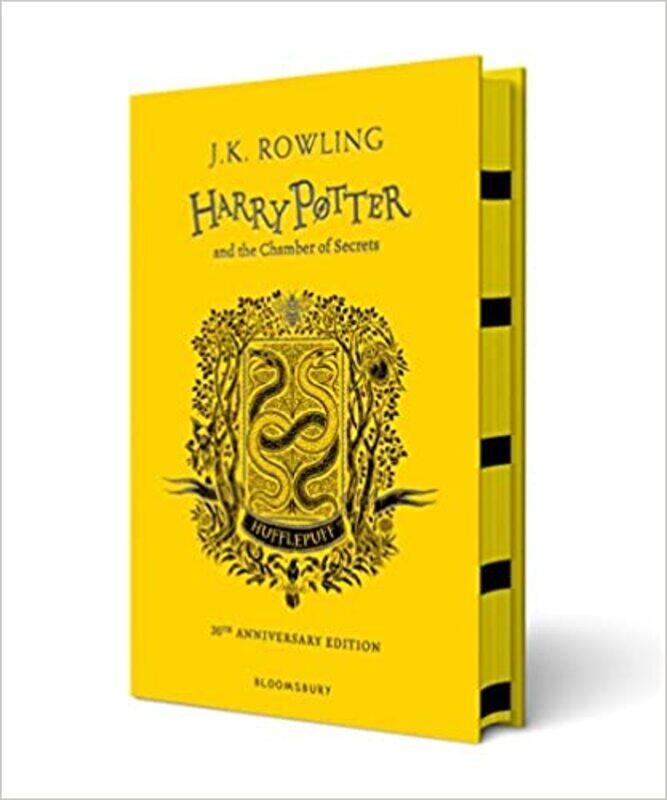 Harry Potter and the Chamber of Secrets Hufflepuff Edition;Harry Potter Hardcover 28 June 2018by J. K. Rowling (Author)
Harry Potter and the Chamber of Secrets Hufflepuff Edition;Harry Potter Hardcover 28 June 2018by J. K. Rowling (Author)