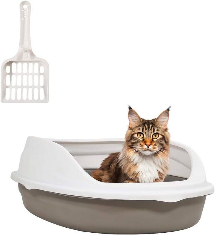 MAJIBAO Litter box for small cats, Secure and Odorless, Removable litter box, Easy to clean, Low entry kitten litter box with scoop, Semi-enclosed prevent san
MAJIBAO Litter box for small cats, Secure and Odorless, Removable litter box, Easy to clean, Low entry kitten litter box with scoop, Semi-enclosed prevent san