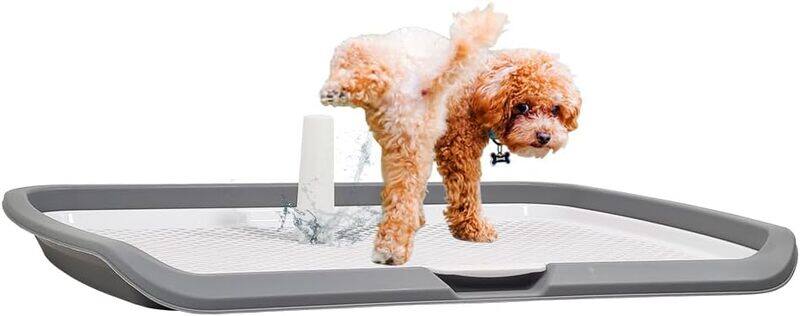 MAJIBAO Large flat dog toilet with column and grid format, Detachable and washable dog training tray, Comfortable for medium and large dogs, Training potty pa
MAJIBAO Large flat dog toilet with column and grid format, Detachable and washable dog training tray, Comfortable for medium and large dogs, Training potty pa
