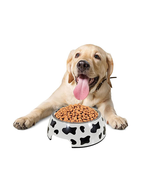 Majibao 17cm Stainless Steel Pet Food or Water Feeder Bowl for Dogs, Large, White/Black
Majibao 17cm Stainless Steel Pet Food or Water Feeder Bowl for Dogs, Large, White/Black