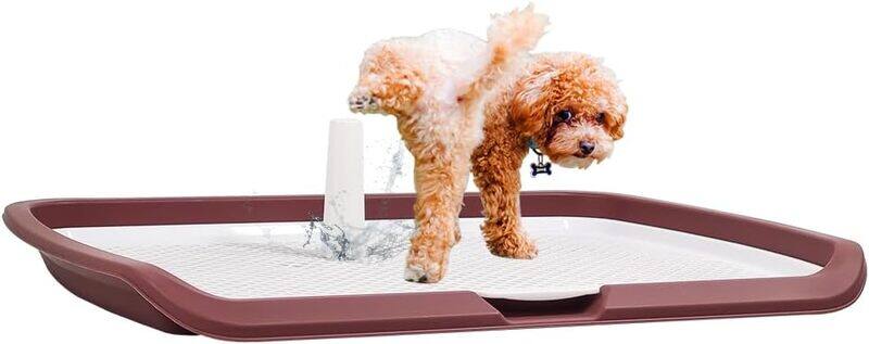 MAJIBAO Large flat dog toilet with column and grid format, Detachable and washable dog training tray, Comfortable for medium and large dogs, Training potty pa
MAJIBAO Large flat dog toilet with column and grid format, Detachable and washable dog training tray, Comfortable for medium and large dogs, Training potty pa