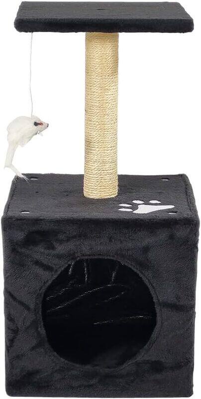 MAJIBAO Cat tree, Scratching posts with condo and dangling toy, Cat scratching post for indoor cats, Small cat tree with top perch for sleeping and playing 60
MAJIBAO Cat tree, Scratching posts with condo and dangling toy, Cat scratching post for indoor cats, Small cat tree with top perch for sleeping and playing 60