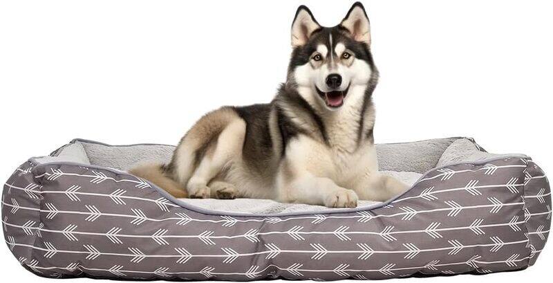 MAJIBAO Dog bed for large and medium dogs, Orthopedic pet bed couch with anti-slip bottom, Comfortable and breathable dog bed, Machine washable pet beds 90 cm
MAJIBAO Dog bed for large and medium dogs, Orthopedic pet bed couch with anti-slip bottom, Comfortable and breathable dog bed, Machine washable pet beds 90 cm
