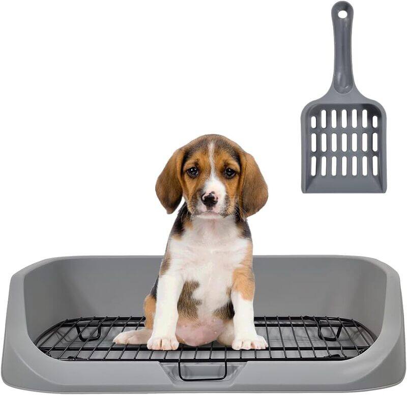 MAJIBAO Flat Dog Toilet Seat With Litter Scoop And Stainless Steel Mesh Rack Enclosure Dog Training Tray,Keep Paws and Floors Clean,Dog litter tray ,Washable
MAJIBAO Flat Dog Toilet Seat With Litter Scoop And Stainless Steel Mesh Rack Enclosure Dog Training Tray,Keep Paws and Floors Clean,Dog litter tray ,Washable