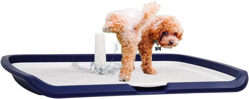 MAJIBAO Large flat dog toilet with column and grid format, Detachable and washable dog training tray, Comfortable for medium and large dogs, Training potty pa
MAJIBAO Large flat dog toilet with column and grid format, Detachable and washable dog training tray, Comfortable for medium and large dogs, Training potty pa