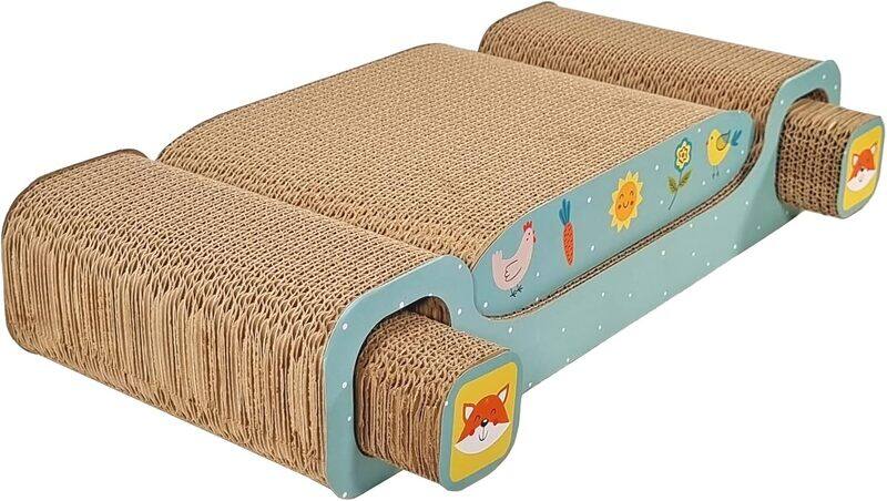 MAJIBAO Cat Scratching Box with Catnip, Scratching Cardboard, Scratching pad, Cat Scratcher, Cat Play, Rectangular Scratching Box, Cozy Cat Scratching, size 5
MAJIBAO Cat Scratching Box with Catnip, Scratching Cardboard, Scratching pad, Cat Scratcher, Cat Play, Rectangular Scratching Box, Cozy Cat Scratching, size 5