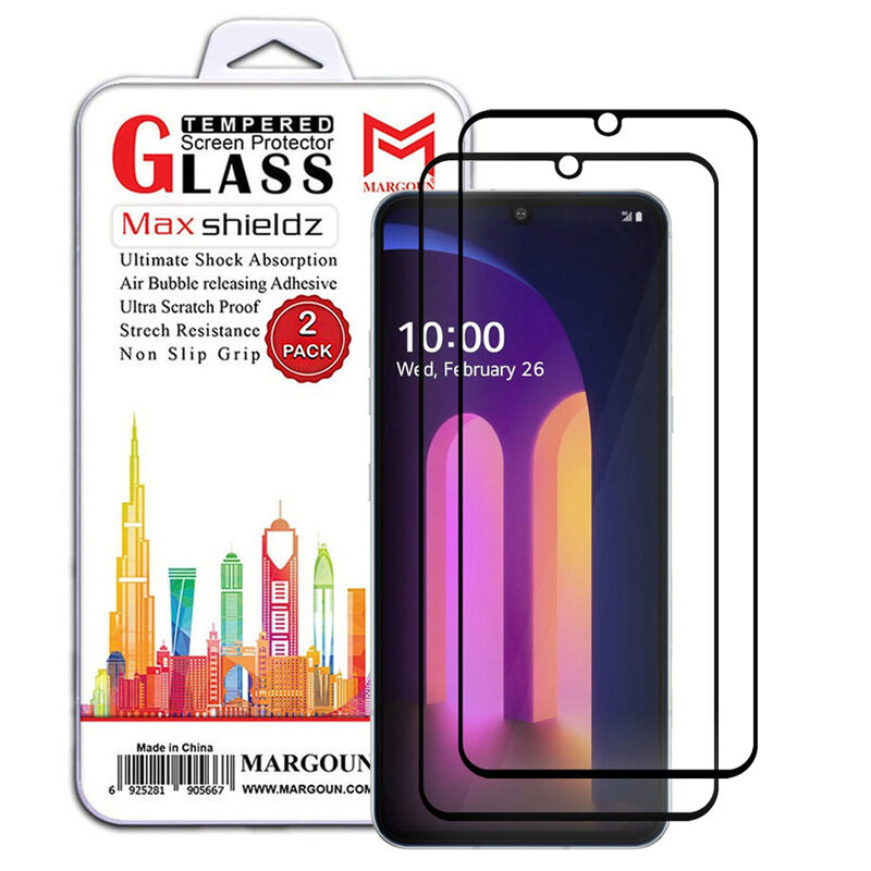 MARGOUN 2 Pack For LG V60 ThinQ 5G Screen Protector Scratch and Shatter Resistant Full Glue Back
MARGOUN 2 Pack For LG V60 ThinQ 5G Screen Protector Scratch and Shatter Resistant Full Glue Back