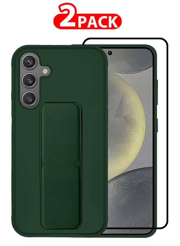 MARGOUN 2 Packs For Samsung Galaxy S24 Case and Screen Protector Magnetic Stand and Holder Premium Silicone Vertical and Horizontal Hand Strap Grip Mu
MARGOUN 2 Packs For Samsung Galaxy S24 Case and Screen Protector Magnetic Stand and Holder Premium Silicone Vertical and Horizontal Hand Strap Grip Mu