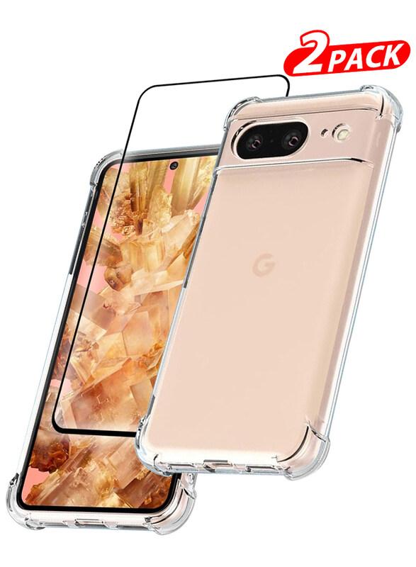 MARGOUN 2 Packs For Google Pixel 8 TPU Case and Screen Protector Clear Anti-Yellowing Transparent Shockproof Protective Phone Case Scratch Resistant R
MARGOUN 2 Packs For Google Pixel 8 TPU Case and Screen Protector Clear Anti-Yellowing Transparent Shockproof Protective Phone Case Scratch Resistant R
