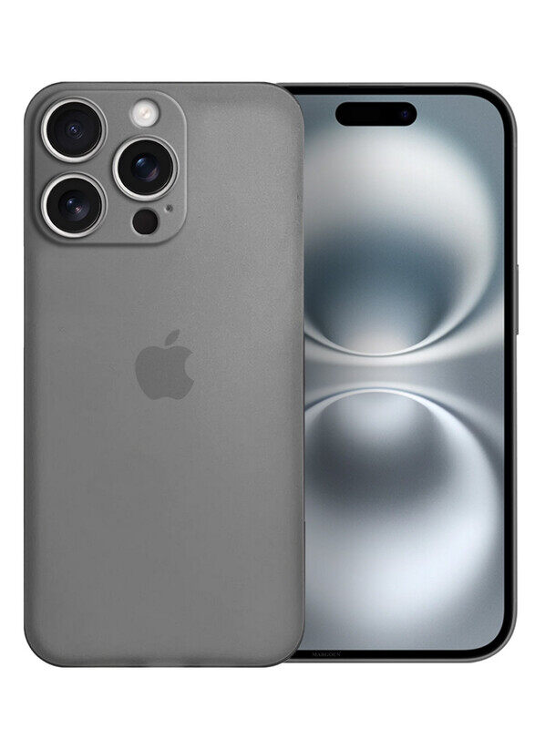 MARGOUN for iPhone 16 Pro Max Case Cover Air Skin Series Back Cover Sturdy Durable Thin Case Drop Protection Cover Clear / Dark Grey
MARGOUN for iPhone 16 Pro Max Case Cover Air Skin Series Back Cover Sturdy Durable Thin Case Drop Protection Cover Clear / Dark Grey