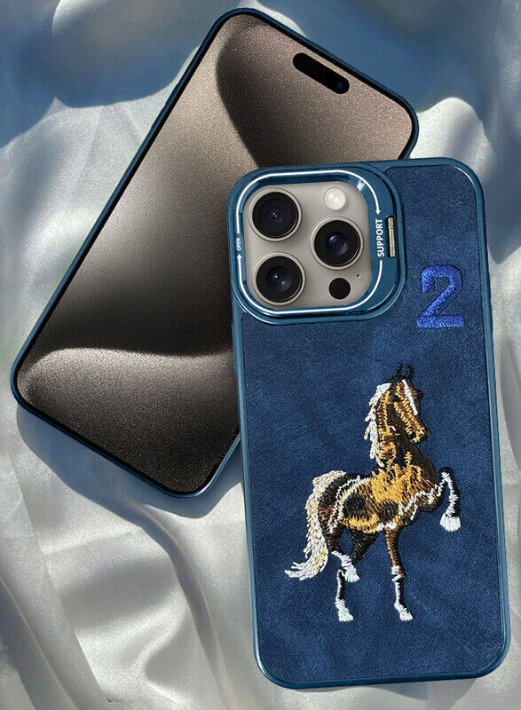 Generic CATANES iPhone 15 Pro Max Case Cover Horse Series Leather Case 3D Embroidery Camera Bumper Anti Fingerprint ShookProof Protection Back Cover Kickstand
Generic CATANES iPhone 15 Pro Max Case Cover Horse Series Leather Case 3D Embroidery Camera Bumper Anti Fingerprint ShookProof Protection Back Cover Kickstand
