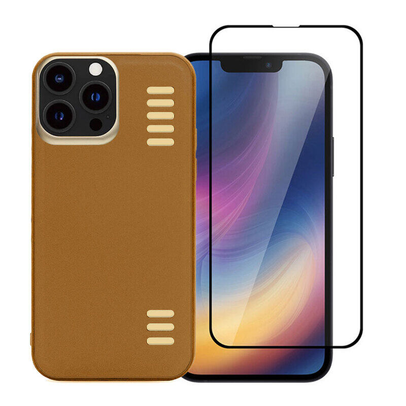 MARGOUN 2 Pack for iPhone 13 Pro Max Case Cover with Screen Protector Tempered Glass, Full Protection Back Case Splendid Series - Brown
MARGOUN 2 Pack for iPhone 13 Pro Max Case Cover with Screen Protector Tempered Glass, Full Protection Back Case Splendid Series - Brown