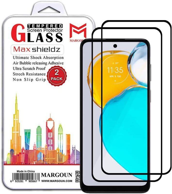 MARGOUN 2 Pack for Motorola Moto E22s Screen Protector Side Black Tempered Glass 9H Hardness Anti Finger-Print
MARGOUN 2 Pack for Motorola Moto E22s Screen Protector Side Black Tempered Glass 9H Hardness Anti Finger-Print