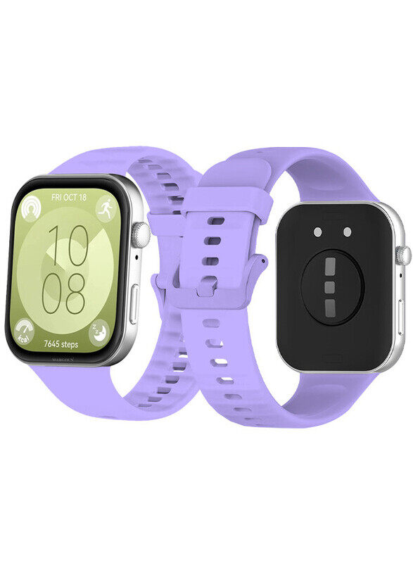 MARGOUN for Huawei Watch Fit 3 Watch Band Soft Silicone Strap for Men Women Stylish Waterproof Watch Band /Purple
MARGOUN for Huawei Watch Fit 3 Watch Band Soft Silicone Strap for Men Women Stylish Waterproof Watch Band /Purple