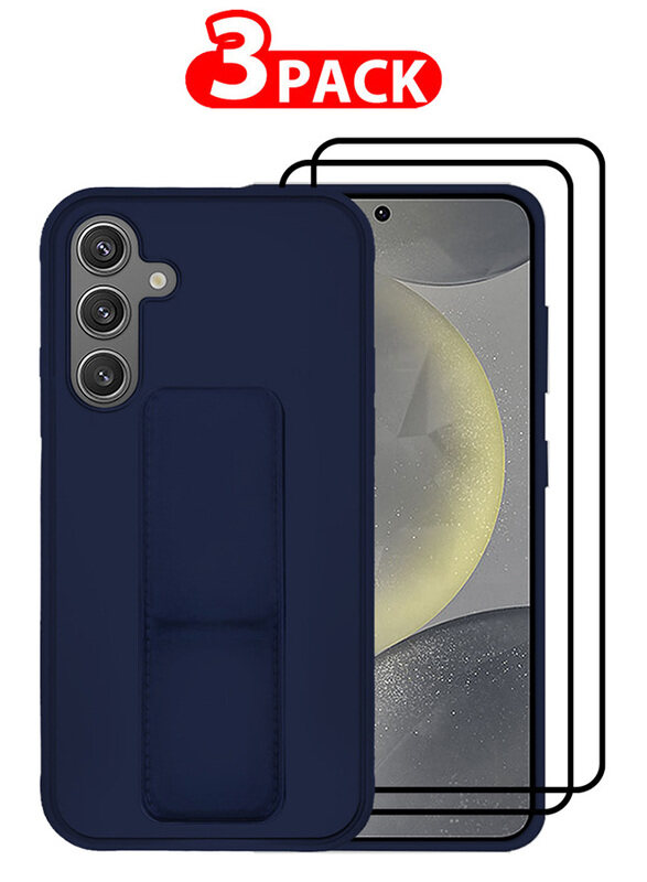 MARGOUN 3 Packs For Samsung Galaxy S24 Case and 2 Screen Protectors Magnetic Stand and Holder Premium Silicone Vertical and Horizontal Hand Strap Grip
MARGOUN 3 Packs For Samsung Galaxy S24 Case and 2 Screen Protectors Magnetic Stand and Holder Premium Silicone Vertical and Horizontal Hand Strap Grip