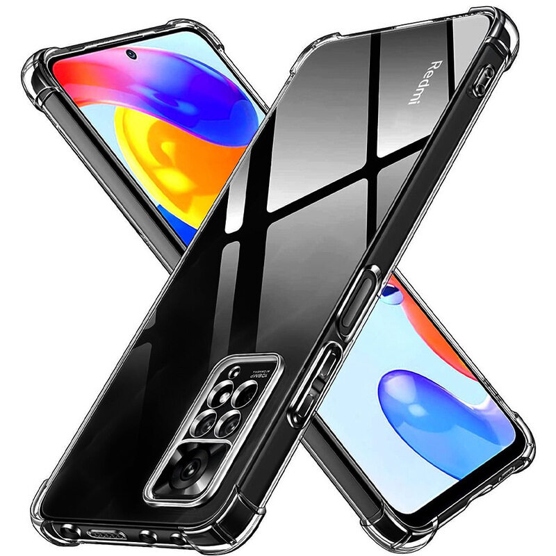 MARGOUN For Xiaomi Redmi Note 11 Pro Case Cover Clear Protective TPU Four Corners Cover Transparent Soft Case
MARGOUN For Xiaomi Redmi Note 11 Pro Case Cover Clear Protective TPU Four Corners Cover Transparent Soft Case