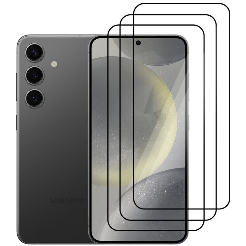 MARGOUN 3 Pack For Samsung Galaxy S24 Screen Protector Tempered Glass 9H Hardness Anti-Fingerprint Anti-Scratch No Bubble Curved Black Side
MARGOUN 3 Pack For Samsung Galaxy S24 Screen Protector Tempered Glass 9H Hardness Anti-Fingerprint Anti-Scratch No Bubble Curved Black Side