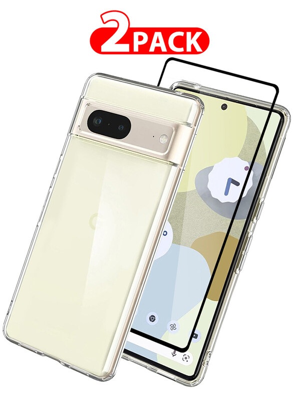 MARGOUN 2 Packs For Google Pixel 7 TPU Case and Screen Protector Clear Anti-Yellowing Transparent Shockproof Protective Phone Case Scratch Resistant C
MARGOUN 2 Packs For Google Pixel 7 TPU Case and Screen Protector Clear Anti-Yellowing Transparent Shockproof Protective Phone Case Scratch Resistant C