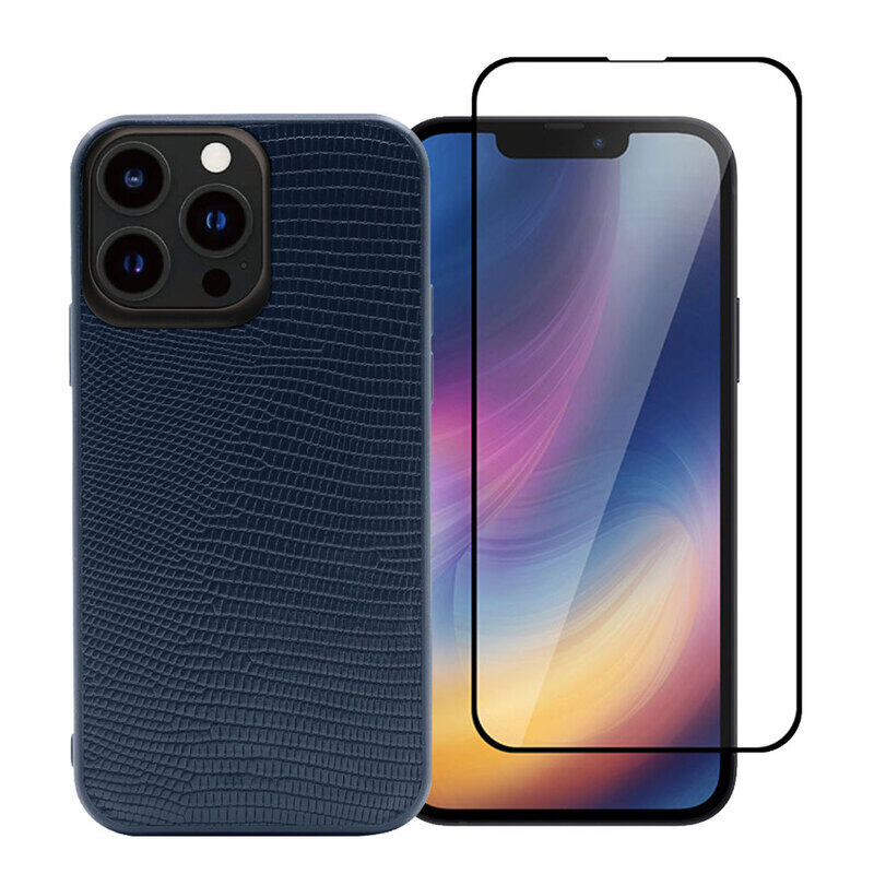 MARGOUN 2 Pack for iPhone 13 Pro Max Case Cover with Screen Protector Tempered Glass, Full Protection Back Case Snake Skin Leather - Dark Blue
MARGOUN 2 Pack for iPhone 13 Pro Max Case Cover with Screen Protector Tempered Glass, Full Protection Back Case Snake Skin Leather - Dark Blue