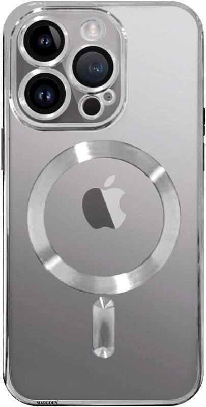 MARGOUN For iPhone 15 Pro Case Compatible with Magsafe Magnetic Wireless Charging Case Clear designed Crystal Cover (15 Pro Silver)
MARGOUN For iPhone 15 Pro Case Compatible with Magsafe Magnetic Wireless Charging Case Clear designed Crystal Cover (15 Pro Silver)