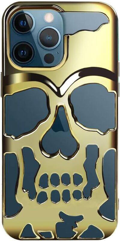 MARGOUN for iPhone Case TPU 3D Skull Protective Cover Fashion Cute Cellphone Case (Gold, iPhone 12 Pro Max)
MARGOUN for iPhone Case TPU 3D Skull Protective Cover Fashion Cute Cellphone Case (Gold, iPhone 12 Pro Max)