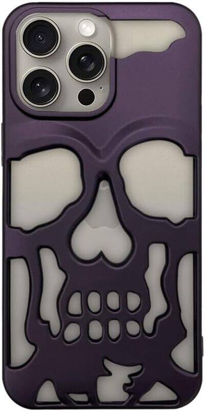 MARGOUN for iPhone Case TPU 3D Skull Protective Cover Fashion Cute Cellphone Case (Purple, iPhone 15 Pro)
MARGOUN for iPhone Case TPU 3D Skull Protective Cover Fashion Cute Cellphone Case (Purple, iPhone 15 Pro)