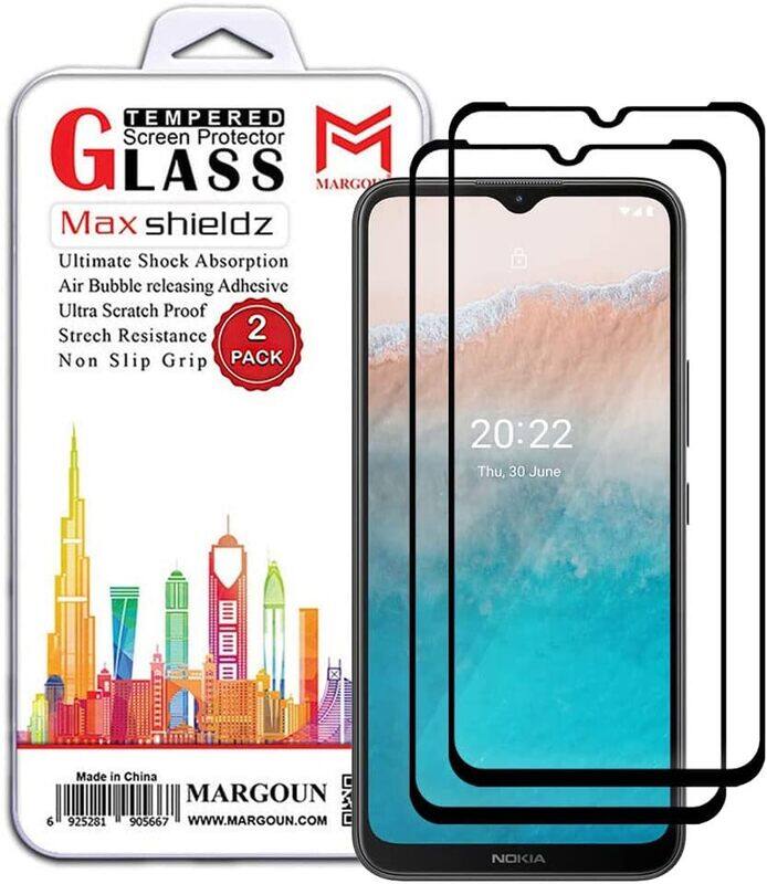 MARGOUN 2 Pack for Nokia C21 PLUS Screen Protector Side Black Tempered Glass 9H Hardness Anti Finger-Print
MARGOUN 2 Pack for Nokia C21 PLUS Screen Protector Side Black Tempered Glass 9H Hardness Anti Finger-Print
