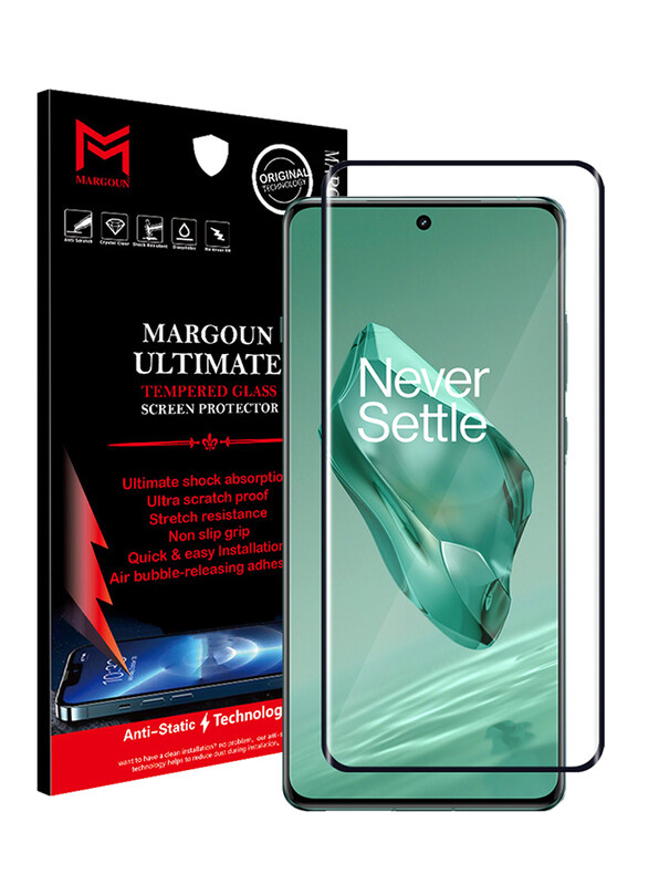 MARGOUN for Oneplus 12 Screen Protector 9H Hardness HD Scratch Resistance Screen Protector 3D Curved Tempered Glass Film
MARGOUN for Oneplus 12 Screen Protector 9H Hardness HD Scratch Resistance Screen Protector 3D Curved Tempered Glass Film