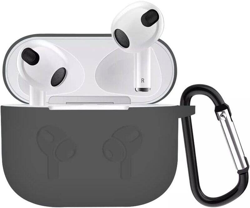 MARGOUN for Airpods 3 Case Cover Silicone with Clip, Airpods 3 Case 2021 3rd Generation (grey)
MARGOUN for Airpods 3 Case Cover Silicone with Clip, Airpods 3 Case 2021 3rd Generation (grey)