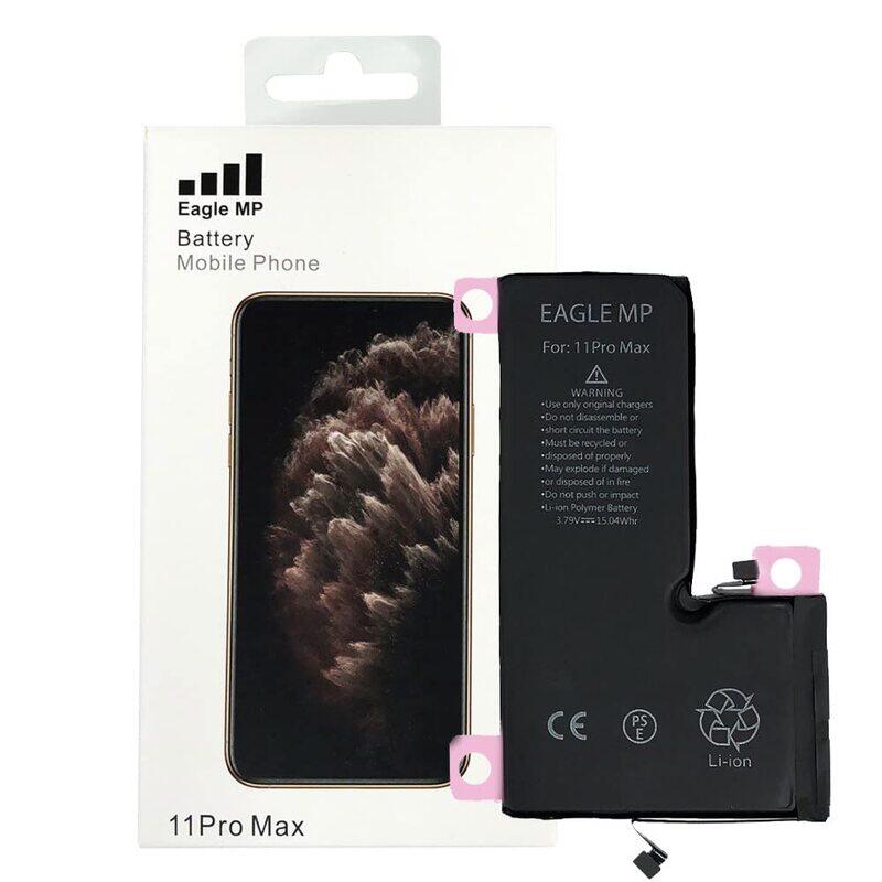 Margoun Apple IPhone 11 Pro Max Eagle Replacement Battery for Mobile Phone, Black
Margoun Apple IPhone 11 Pro Max Eagle Replacement Battery for Mobile Phone, Black