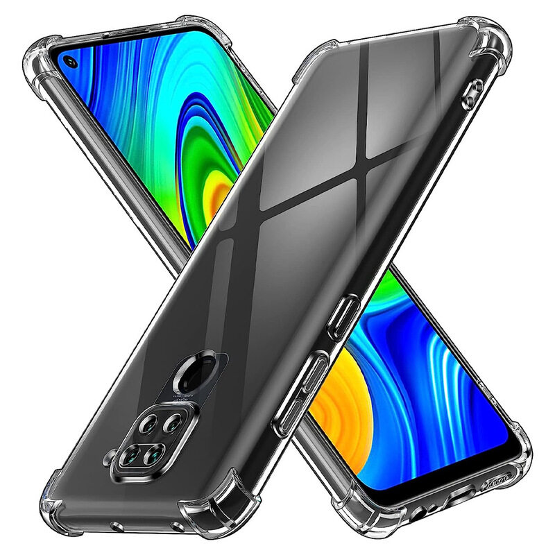 MARGOUN For Xiaomi Redmi Note 9 Case Cover Clear Protective TPU Four Corners Cover Transparent Soft Case
MARGOUN For Xiaomi Redmi Note 9 Case Cover Clear Protective TPU Four Corners Cover Transparent Soft Case