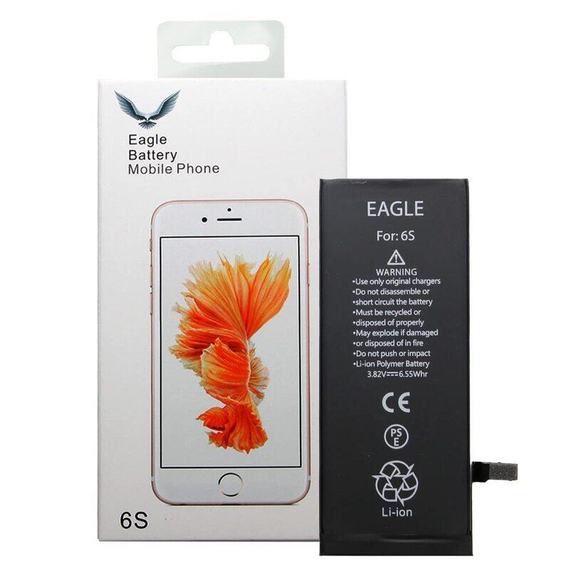 Margoun Apple IPhone 6s Eagle Replacement Battery for Mobile Phone, Black
Margoun Apple IPhone 6s Eagle Replacement Battery for Mobile Phone, Black