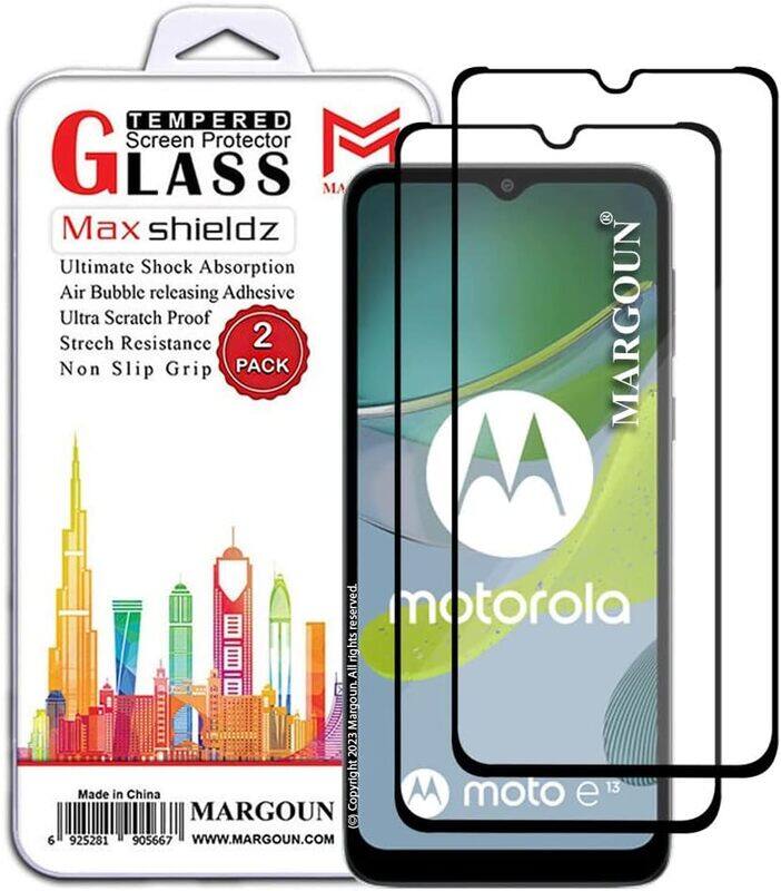 MARGOUN 2 Pack for Moto E13 Screen Protector Side Black Tempered Glass 9H Hardness Anti Finger-Print
MARGOUN 2 Pack for Moto E13 Screen Protector Side Black Tempered Glass 9H Hardness Anti Finger-Print
