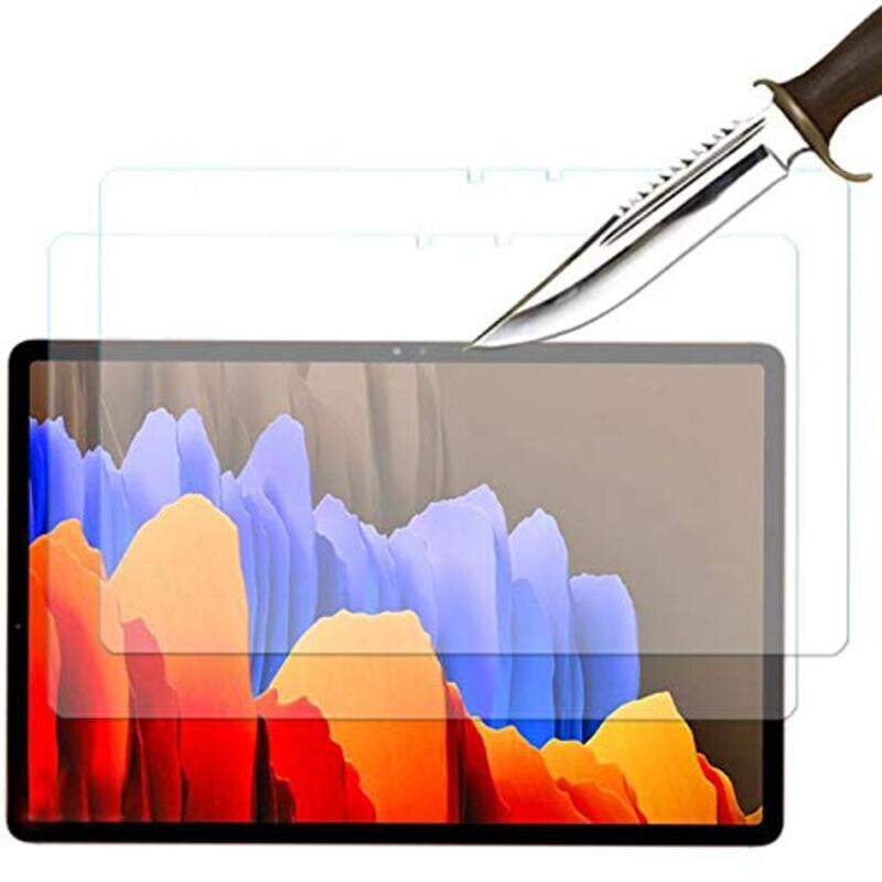 Margoun Samsung Galaxy Tab S7 Tablet 9H Hardness HD Tempered Glass Screen Protector, 2 Pieces, Clear
Margoun Samsung Galaxy Tab S7 Tablet 9H Hardness HD Tempered Glass Screen Protector, 2 Pieces, Clear