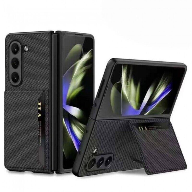 Not Applicable MARGOUN For Samsung Galaxy Z Fold5 Case Leather Carbon Fiber Pattern Wallet Cover with Card Holder Kickstand Cover/Black
Not Applicable MARGOUN For Samsung Galaxy Z Fold5 Case Leather Carbon Fiber Pattern Wallet Cover with Card Holder Kickstand Cover/Black