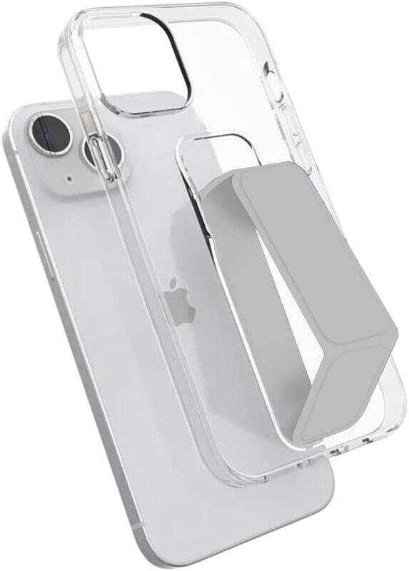 Margoun Apple IPhone 14 Plus Mobile Phone Back Case Cover with Finger Grip Holder, Clear/Grey
Margoun Apple IPhone 14 Plus Mobile Phone Back Case Cover with Finger Grip Holder, Clear/Grey