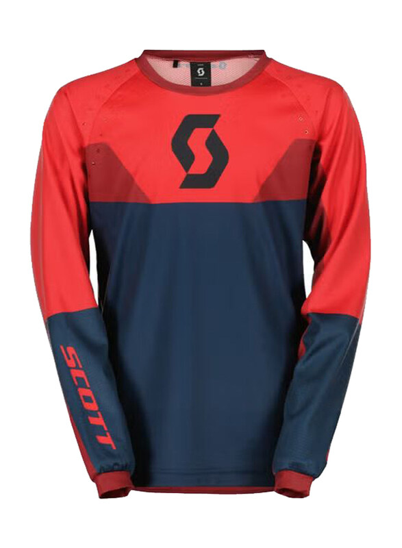 Scott Sports Sa Sco Jersey Evo Track for Unisex, Medium, Dark Blue/Neon Red
Scott Sports Sa Sco Jersey Evo Track for Unisex, Medium, Dark Blue/Neon Red