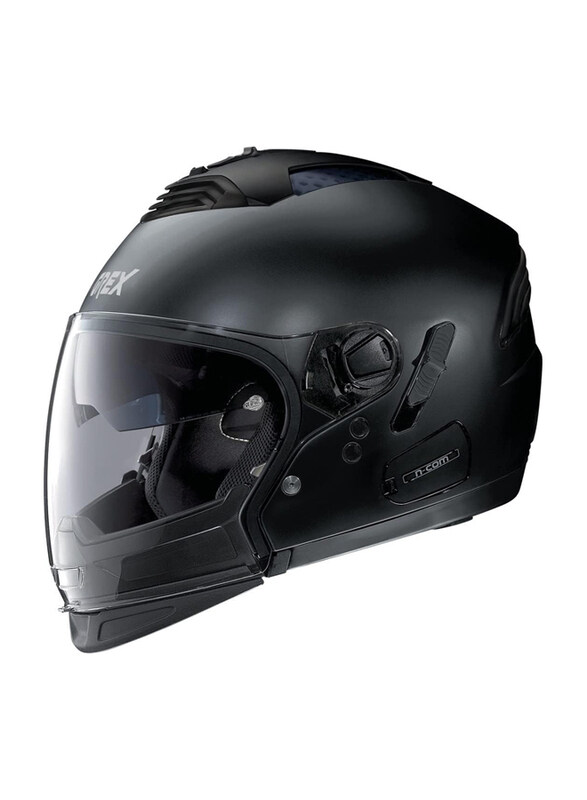 Nolan G4.2 Pro Kinetic 21 N-Com Full-Face Crossover Helmet, Double Extra Large, Flat Black
Nolan G4.2 Pro Kinetic 21 N-Com Full-Face Crossover Helmet, Double Extra Large, Flat Black