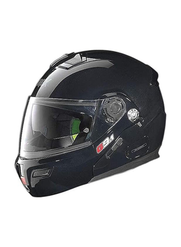 Nolan Grex G9.1 Modular 021 Evolve Kinetic N-COM Motorcycle Flip-up Helmet, Small, Black
Nolan Grex G9.1 Modular 021 Evolve Kinetic N-COM Motorcycle Flip-up Helmet, Small, Black