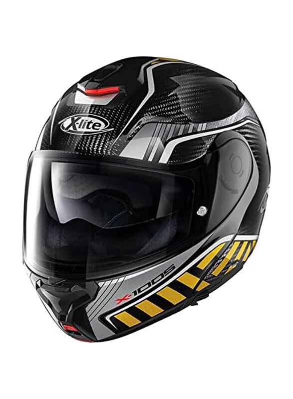Nolan X-Lite X-1005 Ultra Carbon 015 Cheyenne N-Com Motorcycle Flip-up Helmet, Multicolour, Medium
Nolan X-Lite X-1005 Ultra Carbon 015 Cheyenne N-Com Motorcycle Flip-up Helmet, Multicolour, Medium