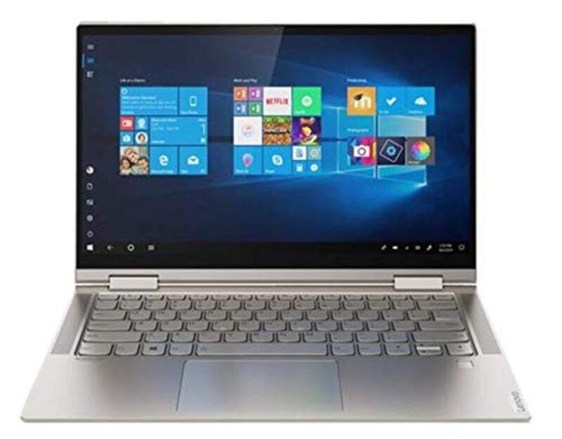 Lenovo Yoga C740-14IML Laptop, 14" Display, Intel Core i7 10th Gen, 512 GB SSD, 8 GB RAM, Intel Graphic Card, EN KB with Touch Bar, Win 10, 81TC001WUK
Lenovo Yoga C740-14IML Laptop, 14" Display, Intel Core i7 10th Gen, 512 GB SSD, 8 GB RAM, Intel Graphic Card, EN KB with Touch Bar, Win 10, 81TC001WUK